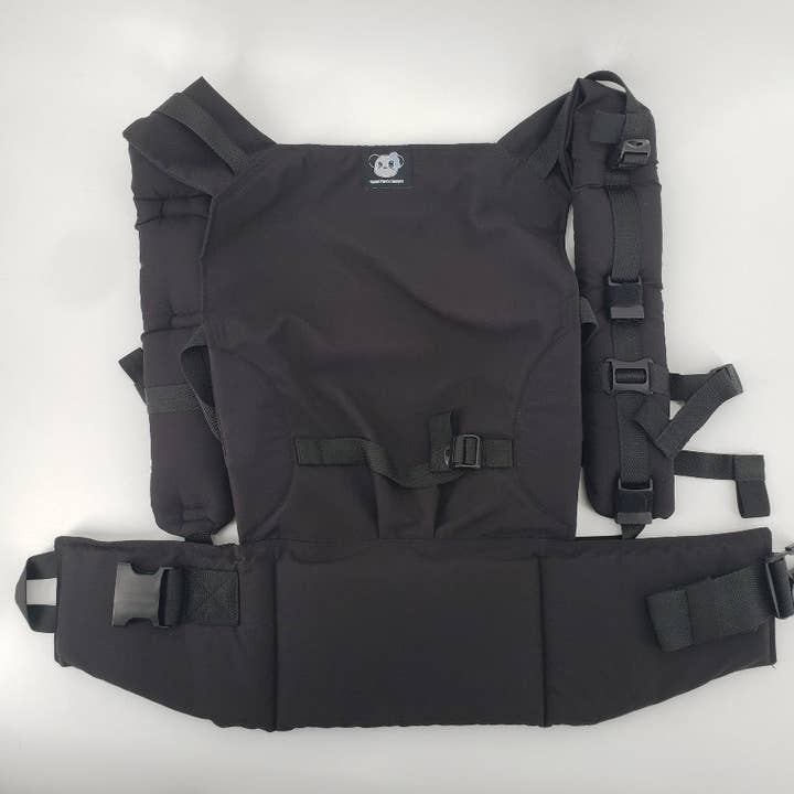 Tough Ruck Black - Mer Duo2 Full Buckle per la vendita all'ingrosso da parte di Naked Panda Designs