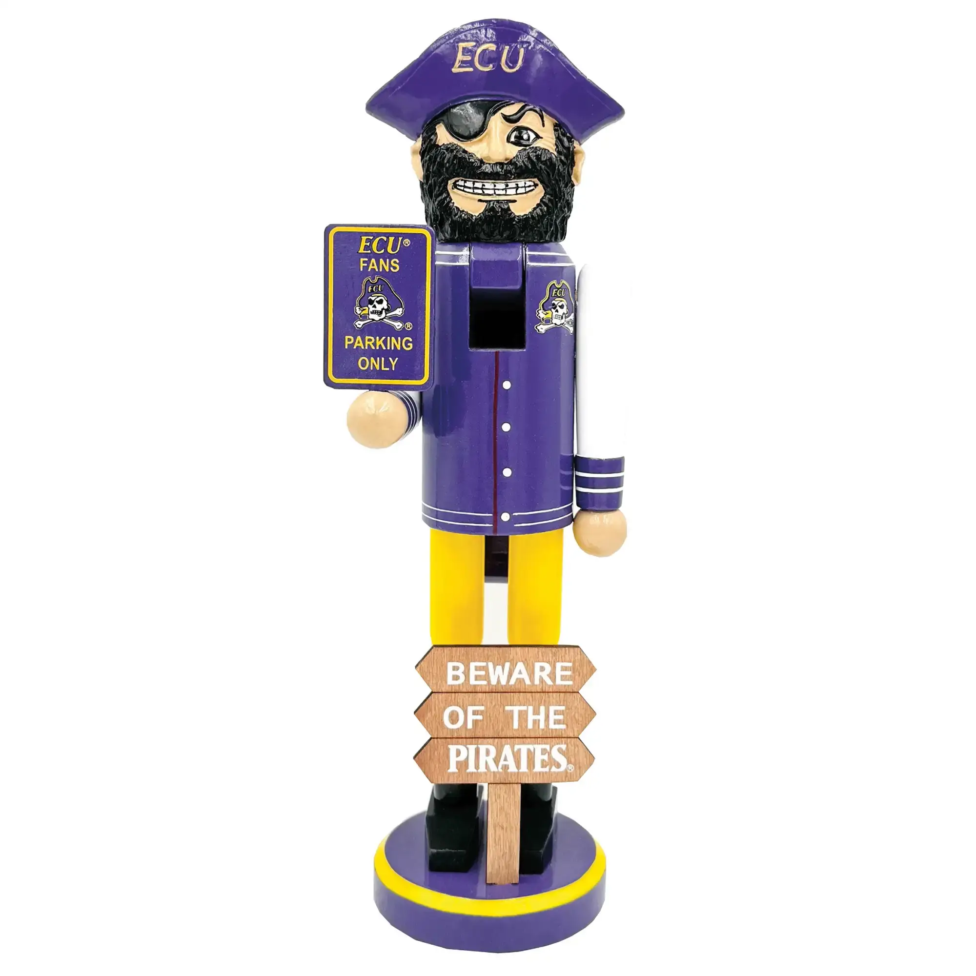 Santa’s Workshop Inc. - Wholesale Holiday Nutcracker - 12" ECU Beware of the Pirates Nutcracker0