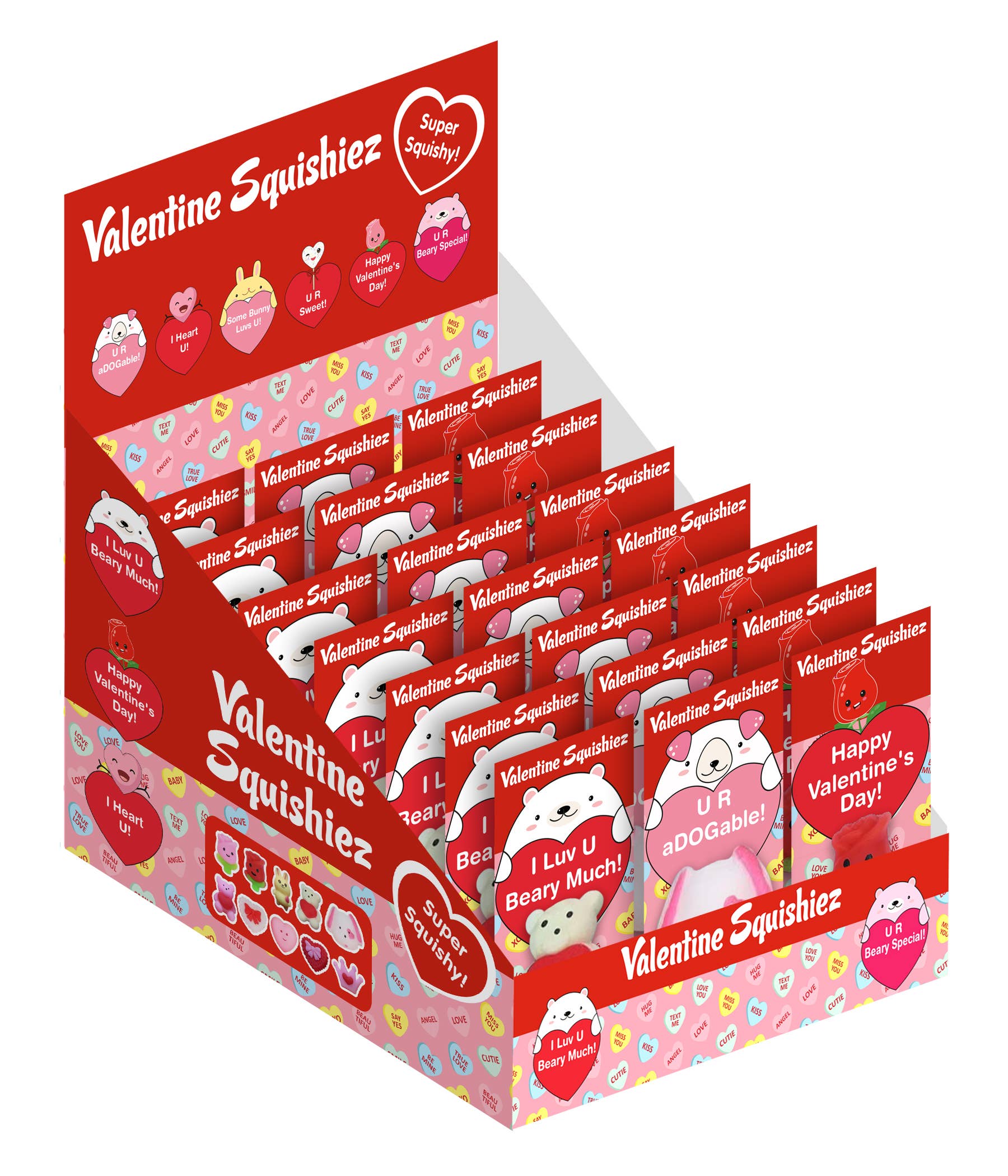 Zorbitz - Wholesale Squishy Toy - Kids & Baby - Zorbitz Super Squishy Valentine Squishiez0