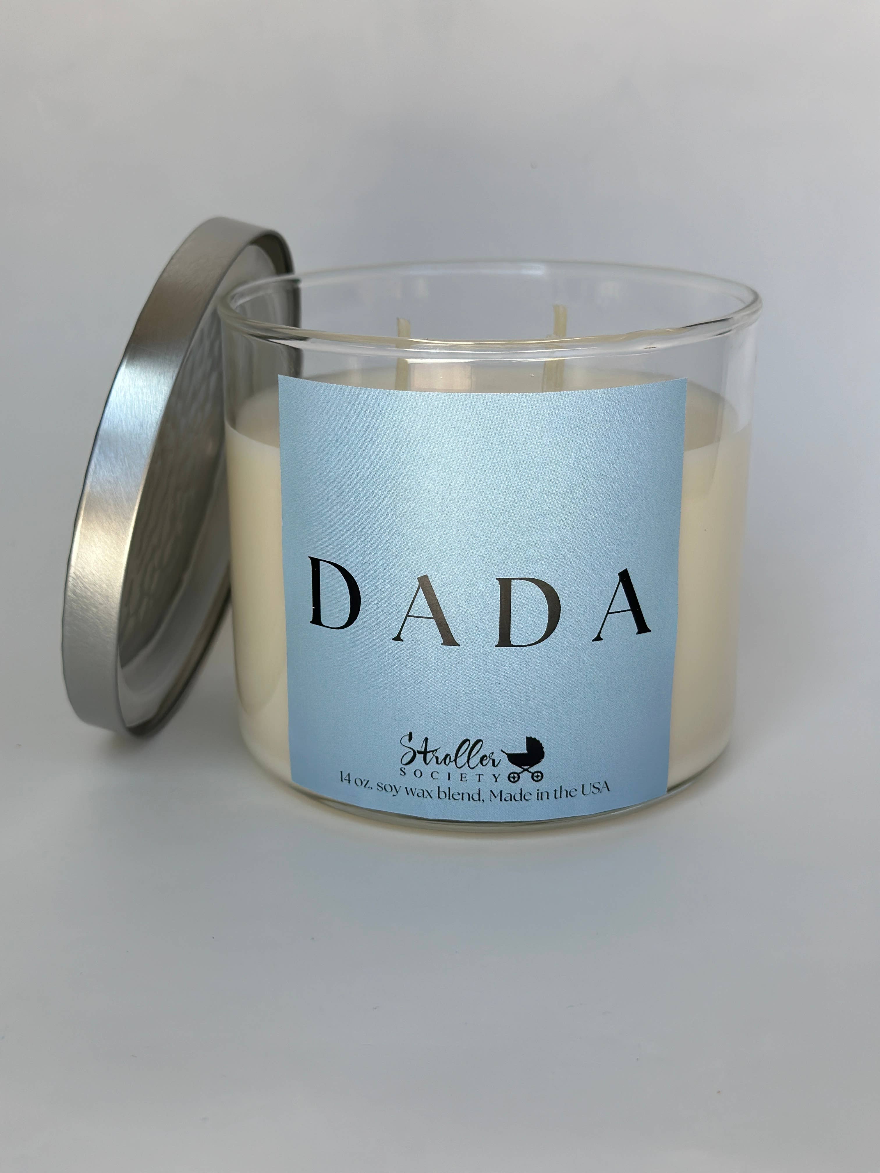 Stroller Society – wholesale Jar/filled candle – DADA 3 Wick Candles 0