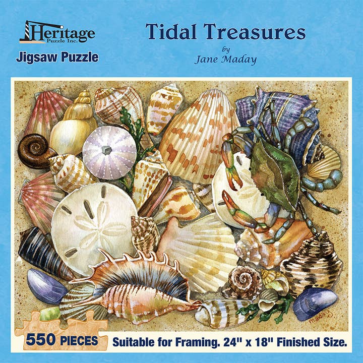Heritage Puzzle - Wholesale Puzzle - Adult - Tidal Treasures Puzzle