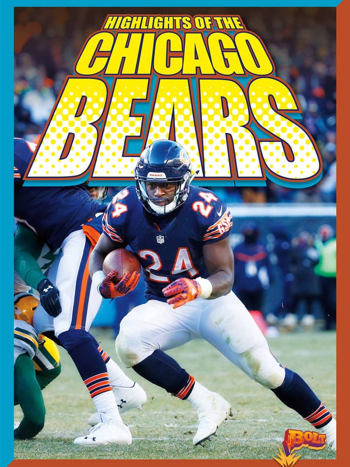 Team Stats—Football Edition: Highlights of the Chicago Bears for wholesale by Black Rabbit Books
