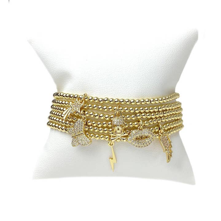 Love, Lisa - Wholesale Charm/Dangle Bracelet - Sami Tiny Angel Wing Bracelet