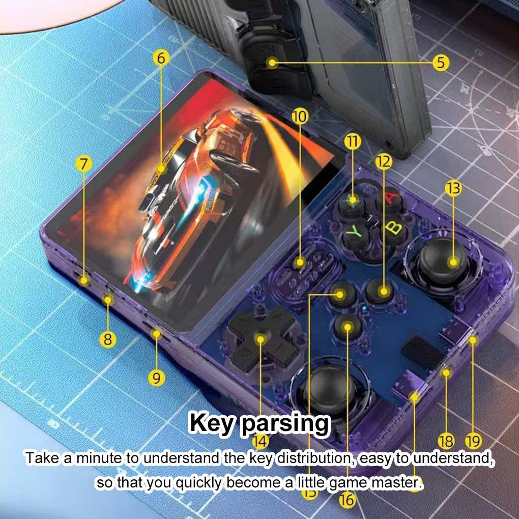 Infinite Basics – wholesale Electronic toy – Child & baby – RetroRush Ultimate Retro Handheld Gaming Console – 128GB Pocket Arcade, Hi-Res Screen, 20k Games!42