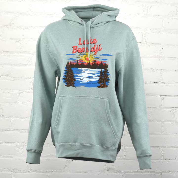 Sunset Lake Custom Premium Hoodie for wholesale by Classic State