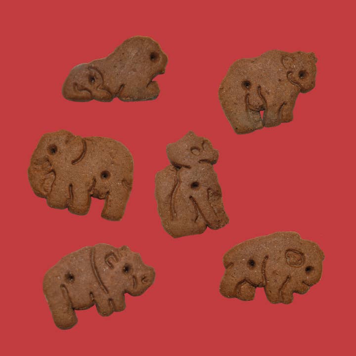 Happy Snacks - Wholesale Cookie - Plant Based Fortified Chocolate Animal Crackers Box2