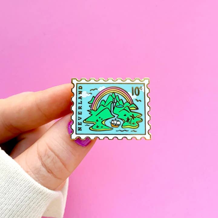 Joy Addict - Wholesale Lapel Pin/Button - Neverland Enamel Pin1