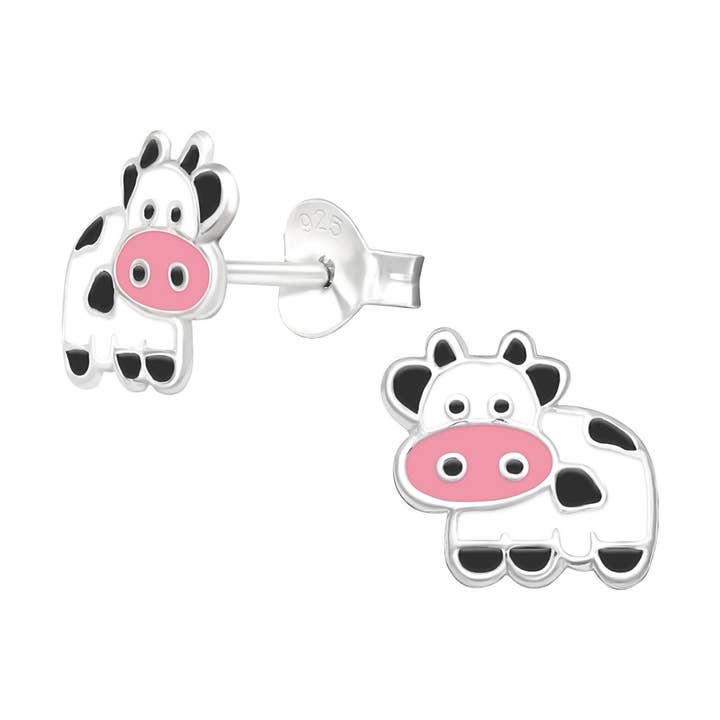E-177 Cow Earrings for wholesale by Moonrise Jewelry