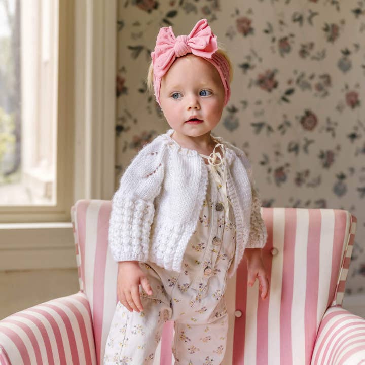 Baby Bling Bows - Vendita all'ingrosso Fiocco per capelli - Neonati - Fascia per capelli Baby Bling® Shabby Dot FAB-BOW-LOUS® in morbido nylon con fiocco10