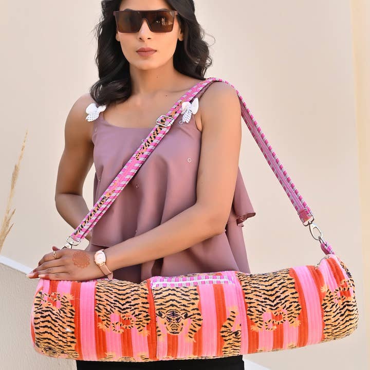 CYC - Wholesale Yoga Bag - The Tibetan Tiger Velvet Yoga Bag7