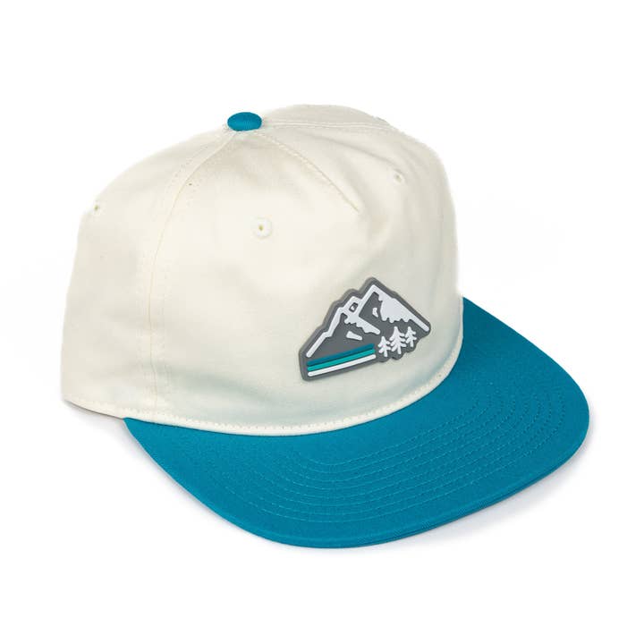 Retro Mountain Classic Snapback Hat for wholesale by TriPine