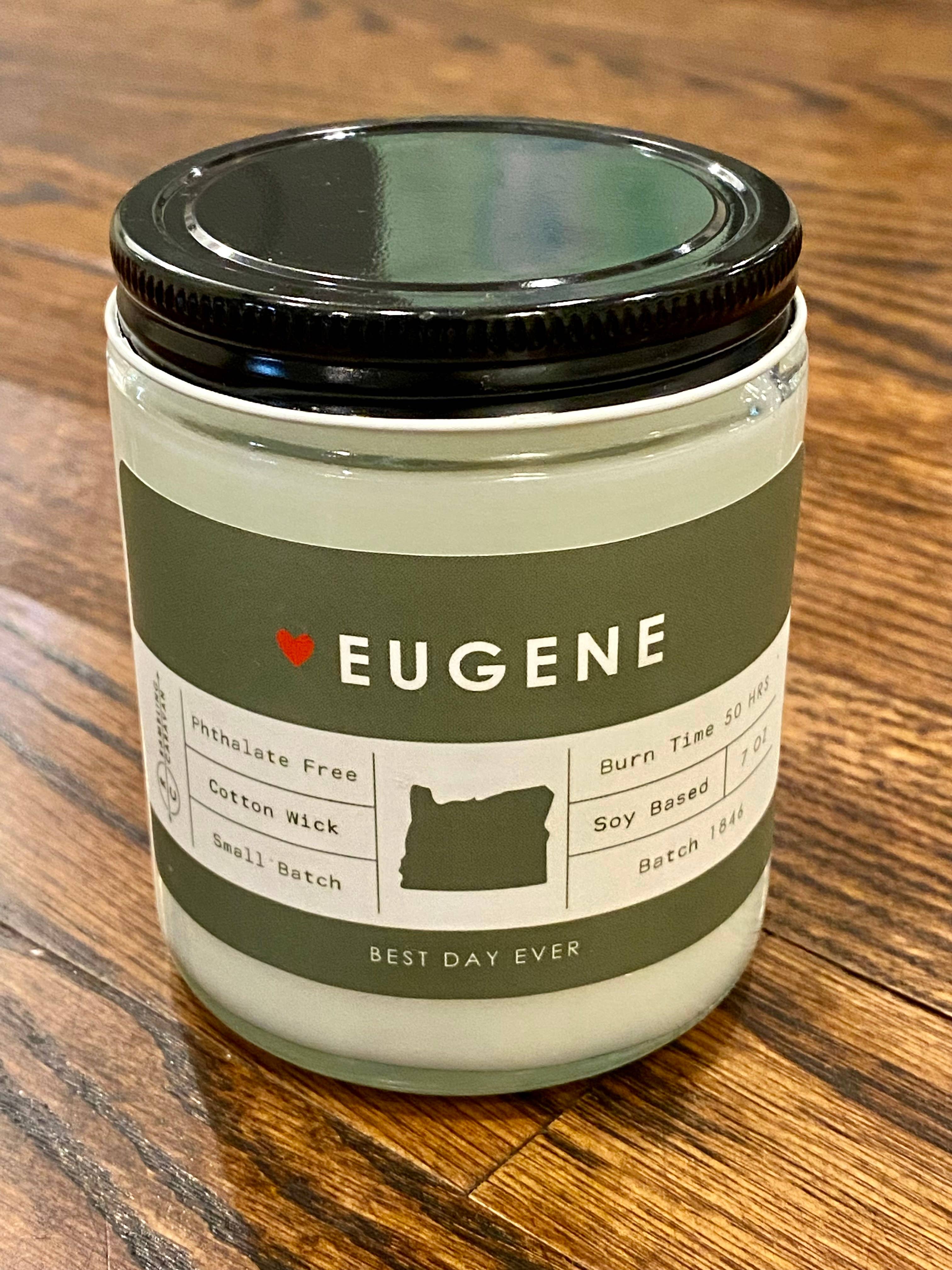 Forest Green White Eugene, OR Candle for wholesale on Faire3