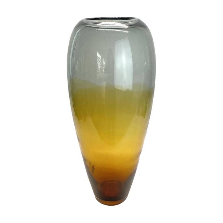 19" Clear And Brown Ombre Glass Table Vase and other Purchase Wholesale tall clear vases. Free Returns & Net 60 Terms on Faire trending on Faire.