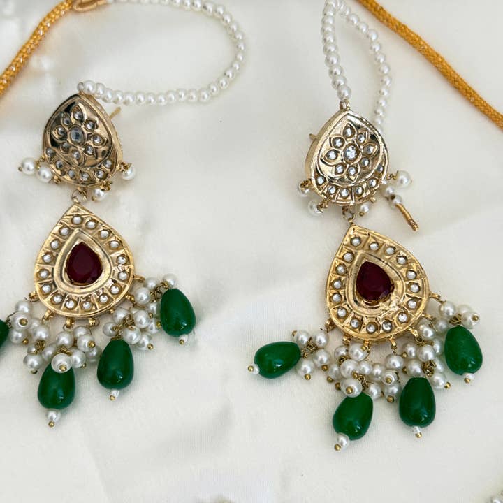 Vinnis Jewelry - Wholesale Choker/collar - Meherbano Royal Kundan Choker5