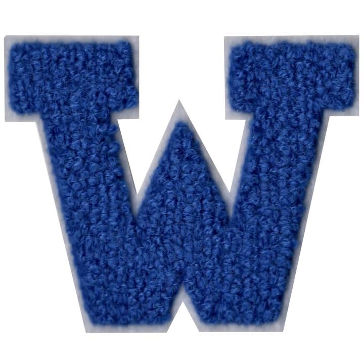 Patch Points - Wholesale Patch - Royal Blue Chenille Iron on Letters22