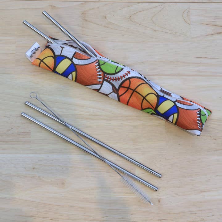 Little Miss M Designs - Wholesale Pouch – Women’s - Sports Straw Pouch