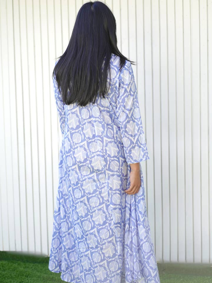 Calypso Addison Dress Lt. Blue for wholesale on Faire6