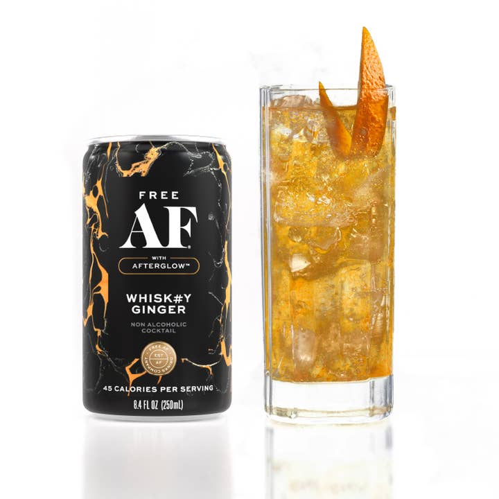 Free AF Whiskey Ginger 12 pack for wholesale by Free AF