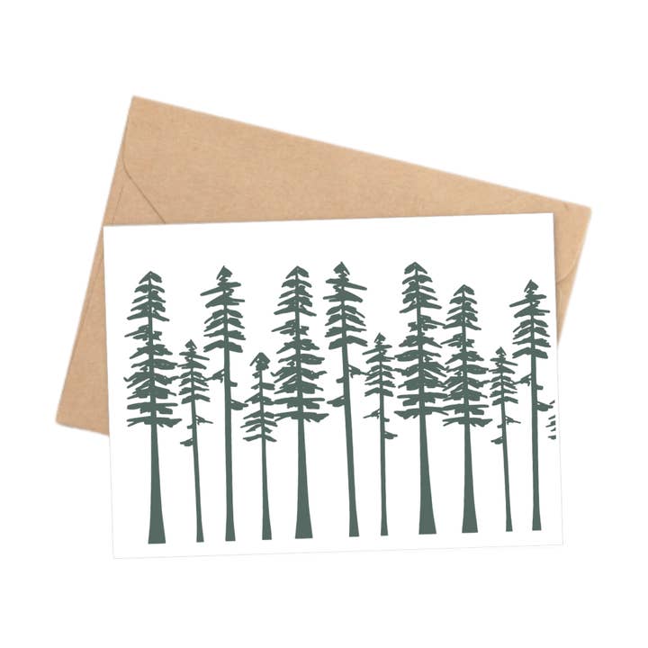 Notecard | Pine Doodles for wholesale by Creative Compass
