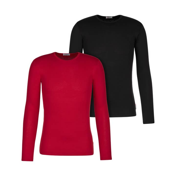 2-pack - Long Sleeve Shirt Slim Fit for wholesale by NSW