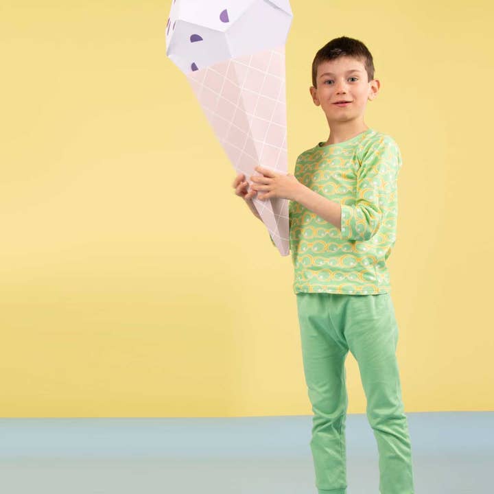 Freizeithosen für Kinder | Grün für den Großhandel von little pegs