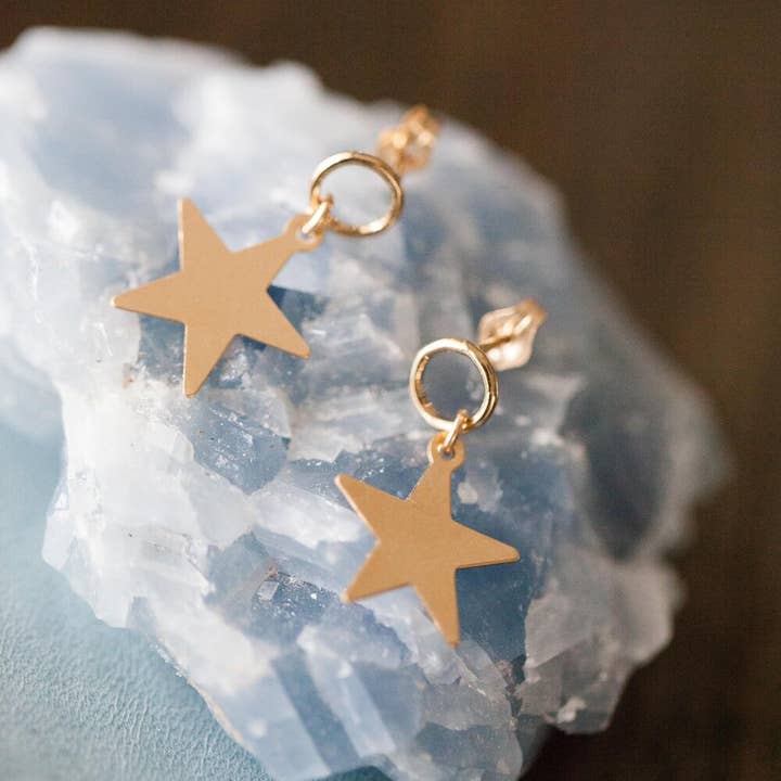 Ellsworth and Co - Wholesale Dangle Earrings - You're A Star Earrings2
