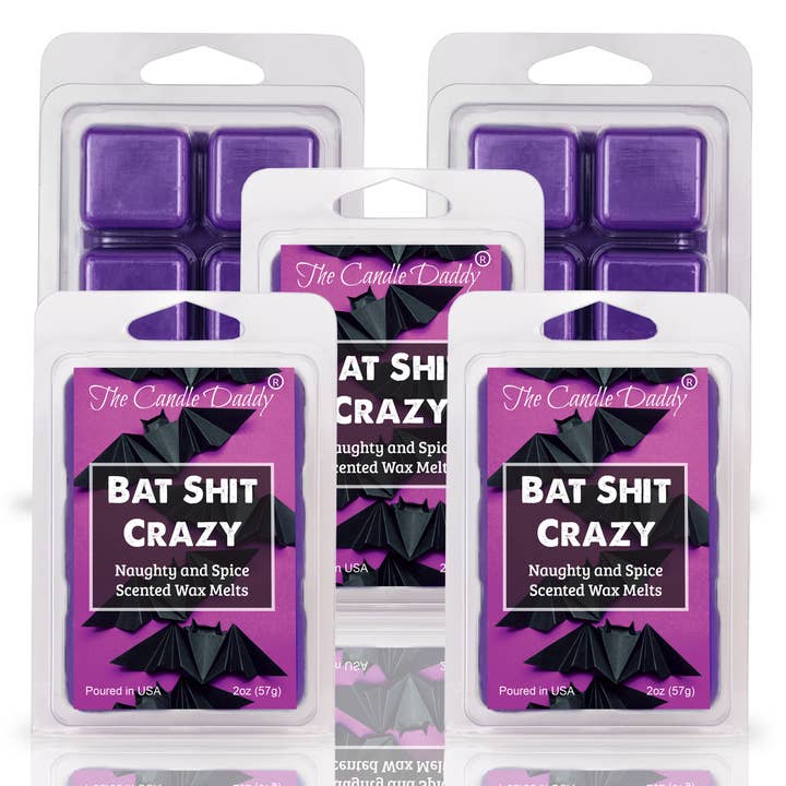 The Candle Daddy - Wholesale Wax Melt - BAT SHIT CRAZY - NAUGHTY AND SPICE SCENTED WAX MELT2