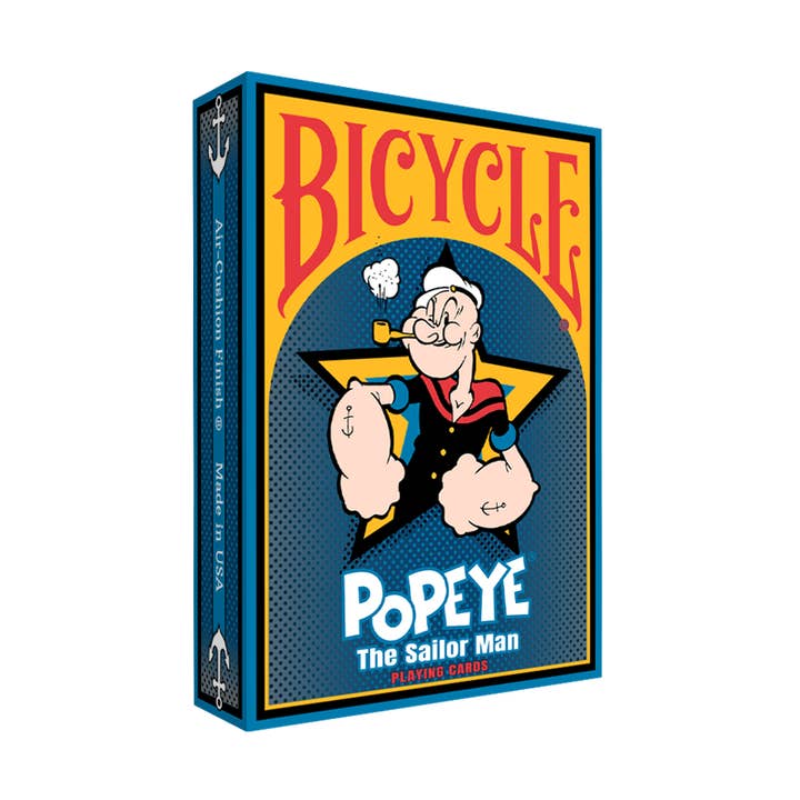 Bicycle begränsad upplaga Popeye The Sailor Man spelkort för wholesale av Collectible Playing Cards