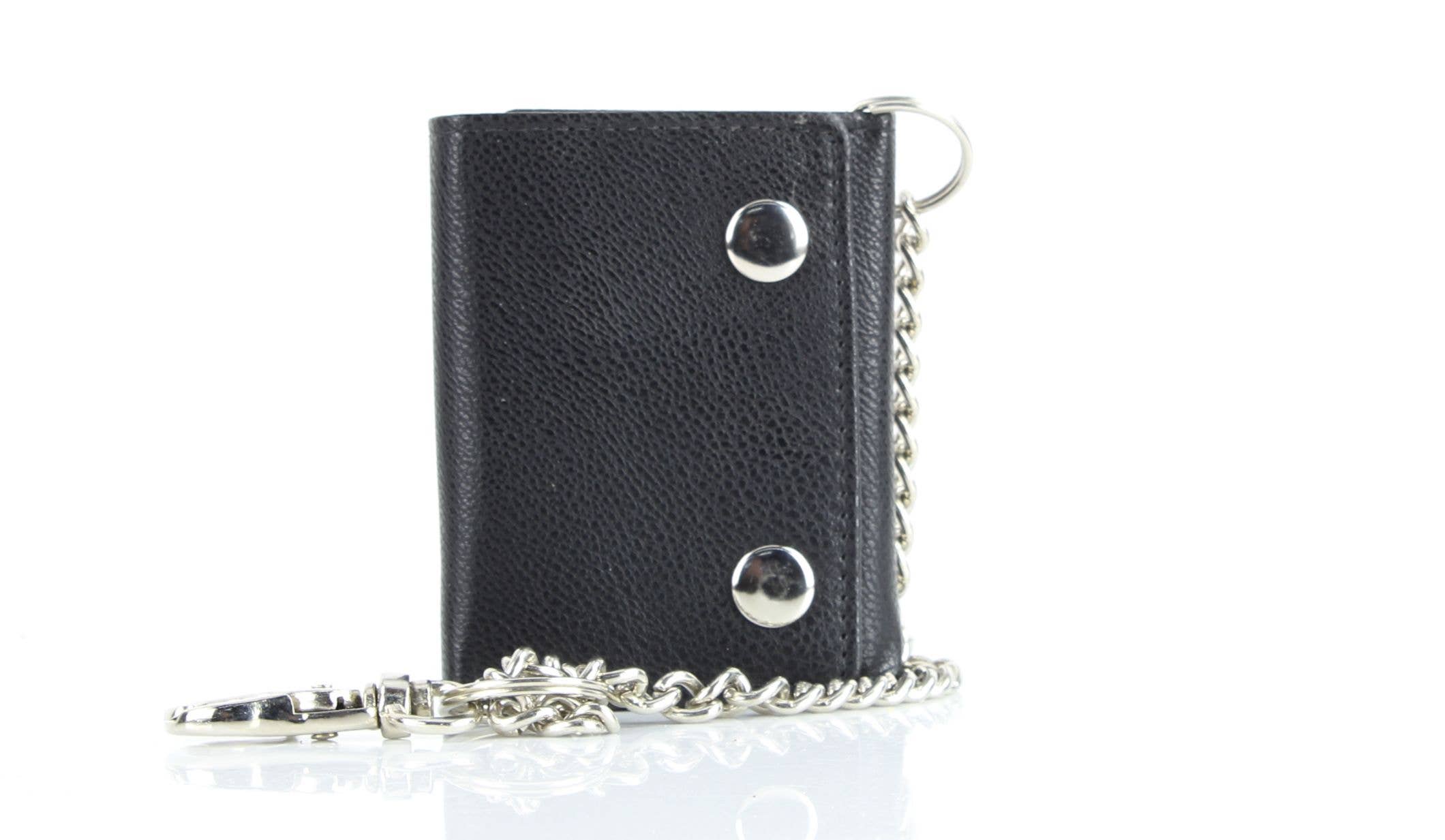 Leather Impressions Inc – Engroshandel Tegnebog - Dame – Vegansk læder klassisk stil kædepung VL520-CHAIN7