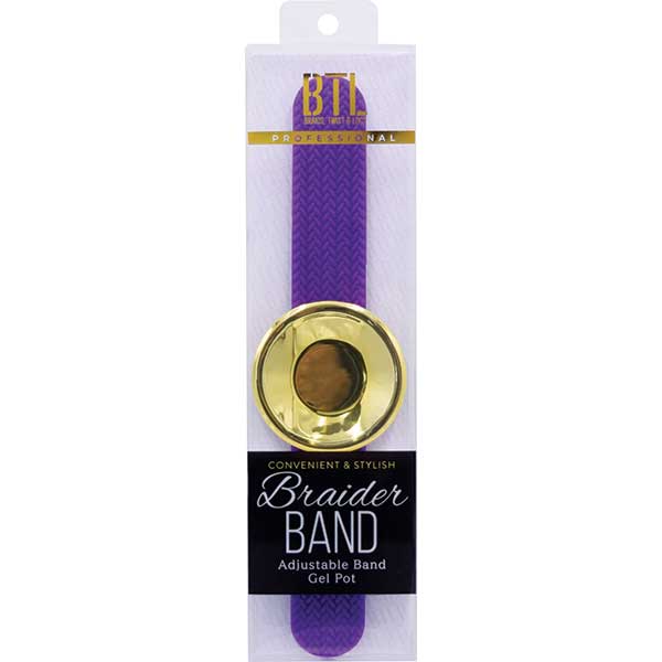 Majestic Wholesale - Wholesale Hair Accessories Set - Women's - BTL Braider Band Adjustable Gel Holder for Braiding 3CT1