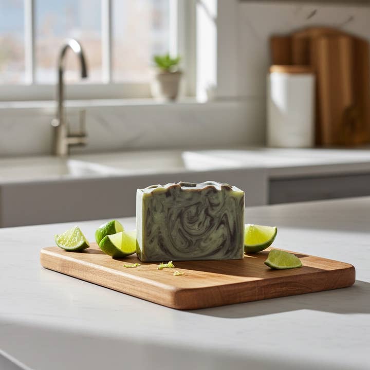 Mellow Suds - Wholesale Bar Soap - Lime & Patchouli Soap1