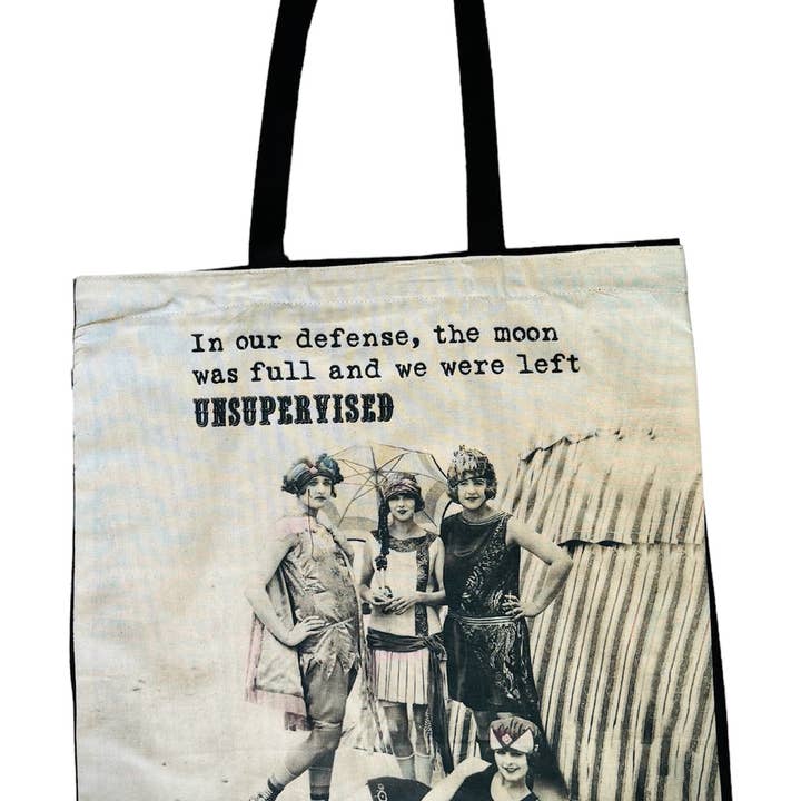 TOTE-FULL tote bag in our defense for wholesale by My Favorite Things