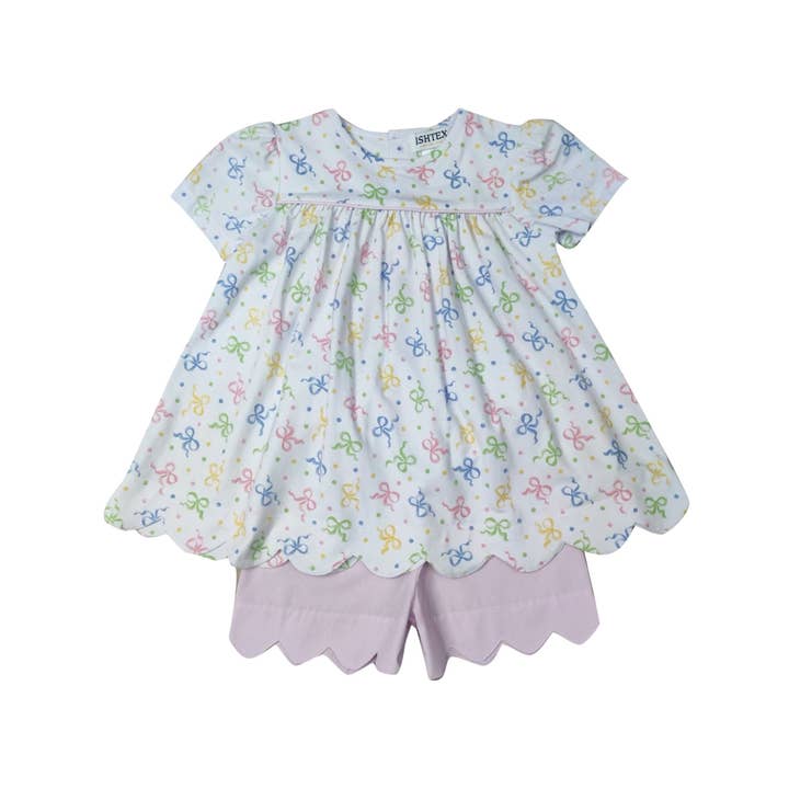 Bueskytte Pigesæt med Shorts for engroshandel hos Ishtex Textile Products, Inc.