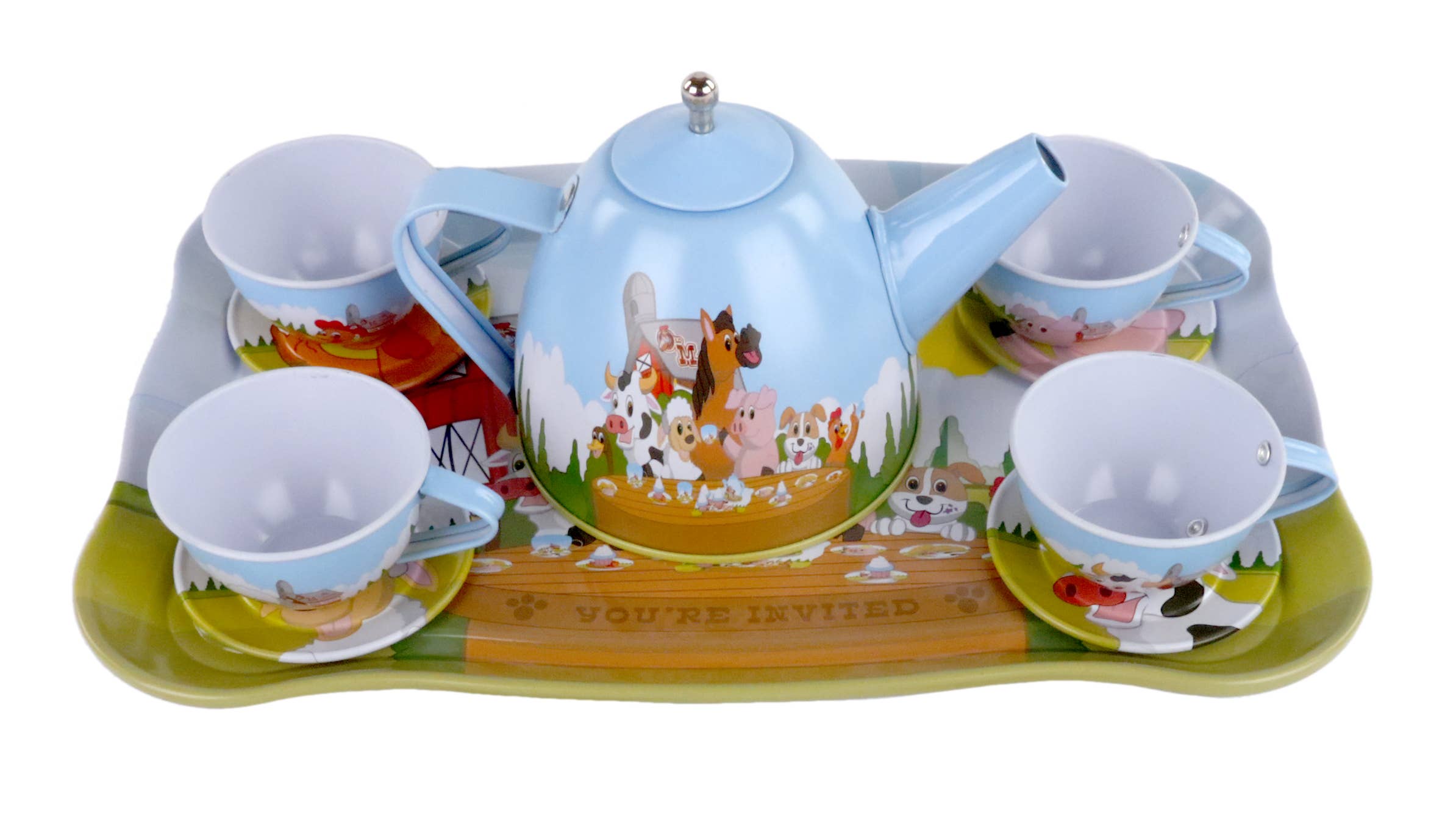 Regal Games - Wholesale Toy Set - Kids - Old MacDonald's Tea Set3
