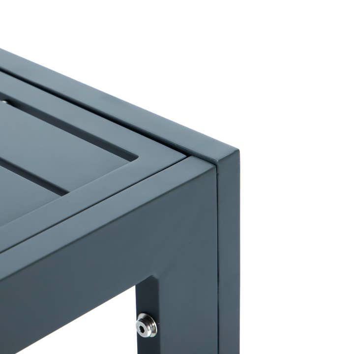 LeisureMod - Wholesale Patio Table - Chelsea Aluminum Patio Coffee Table2