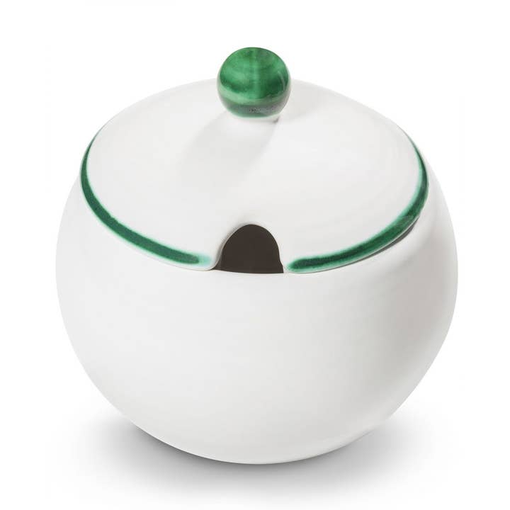 Bord vert, sucrier avec découpe (Ø 10cm) pour la vente par Gmundner Keramik Handels GmbH