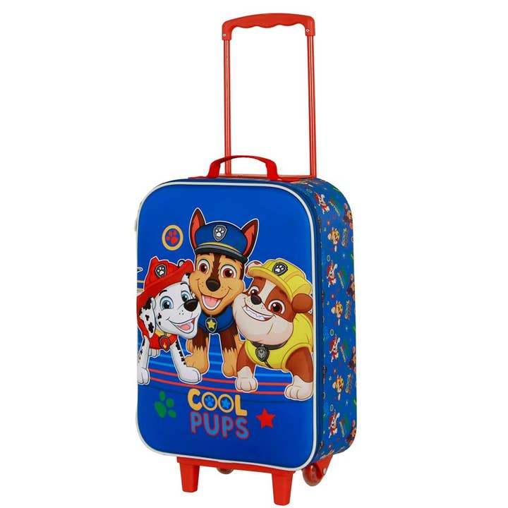 Paw Patrol Cool-Soft 3D Trolley Suitcase for wholesale by KARACTERMANIA