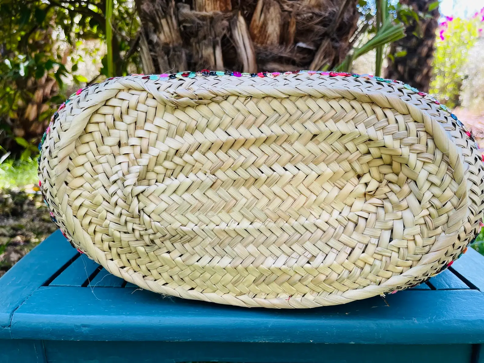 DarKech - Wholesale Beach Bag - Trendy straw bags , straw beach bag, Leather handle5