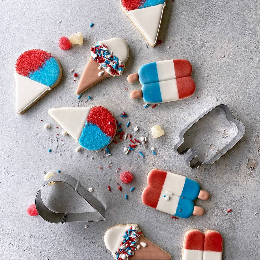 R&M International - Wholesale Cookie Cutter - Snow Cone Cookie Cutter (3.75")4