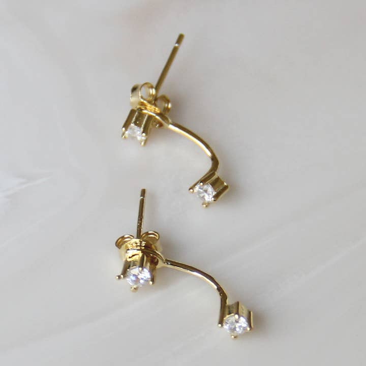 Ear Jacket and Stud Earrings for wholesale by MAIVE