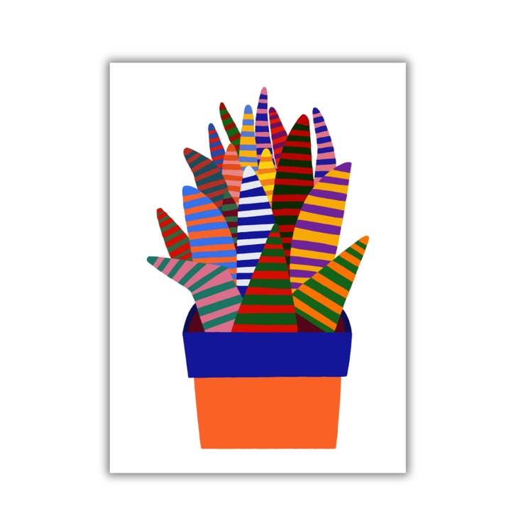 Sukkulente #13 - Fine-Art-Druck 18x13 cm für den Großhandel von Colorobe