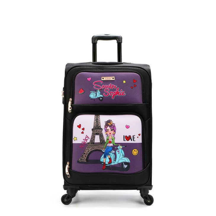 Nicole lee cheap luggage wholesale