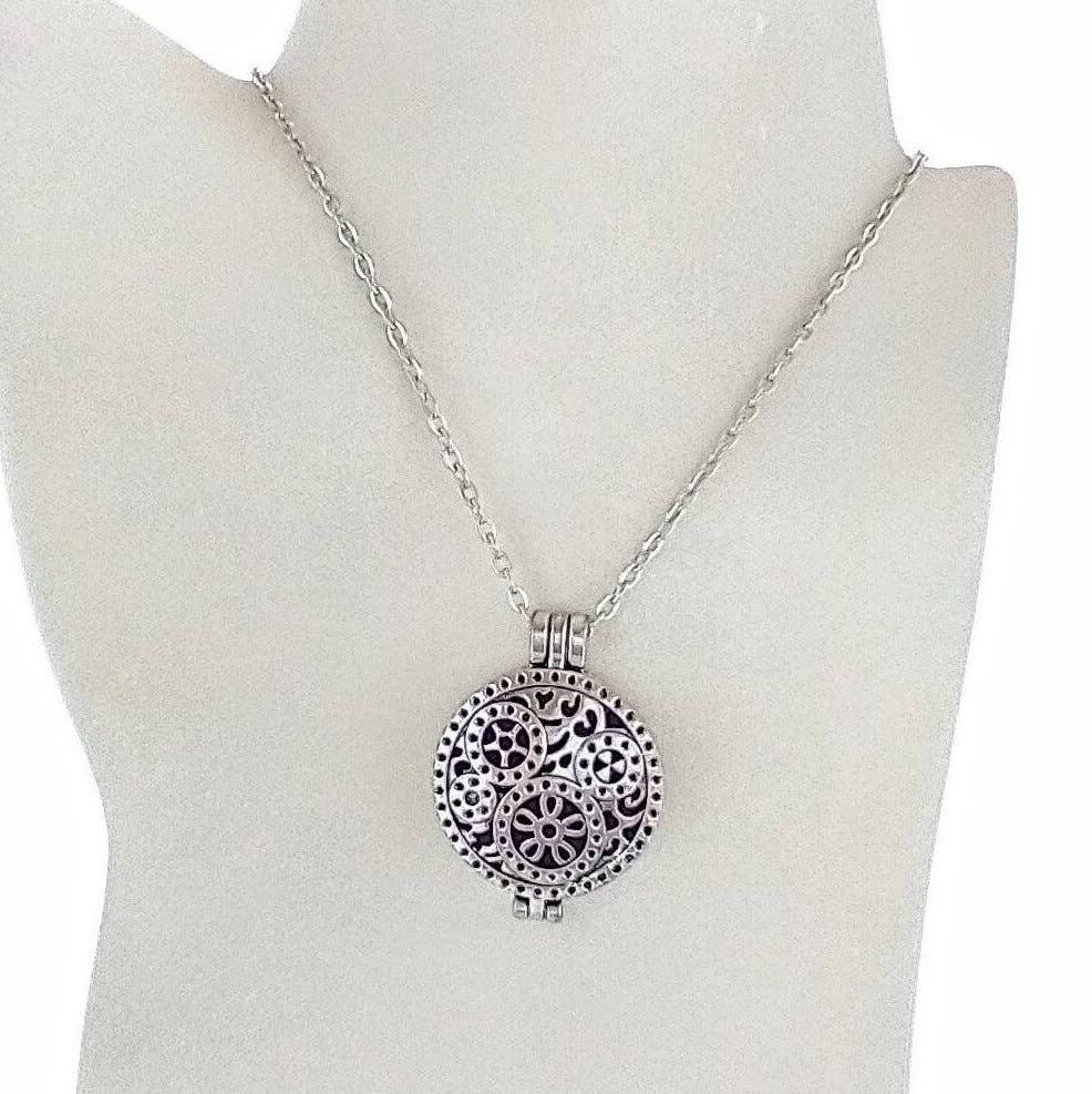 Piccadilly Pendants - Vente Collier à médaillon - Médaillon Steampunk0