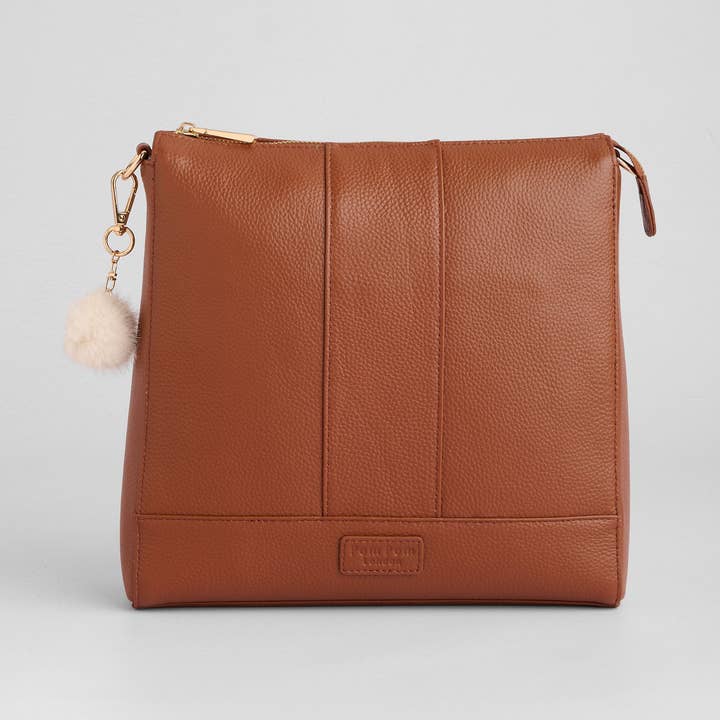 Westminster Bag Chestnut & Accessories for wholesale by Pom Pom London
