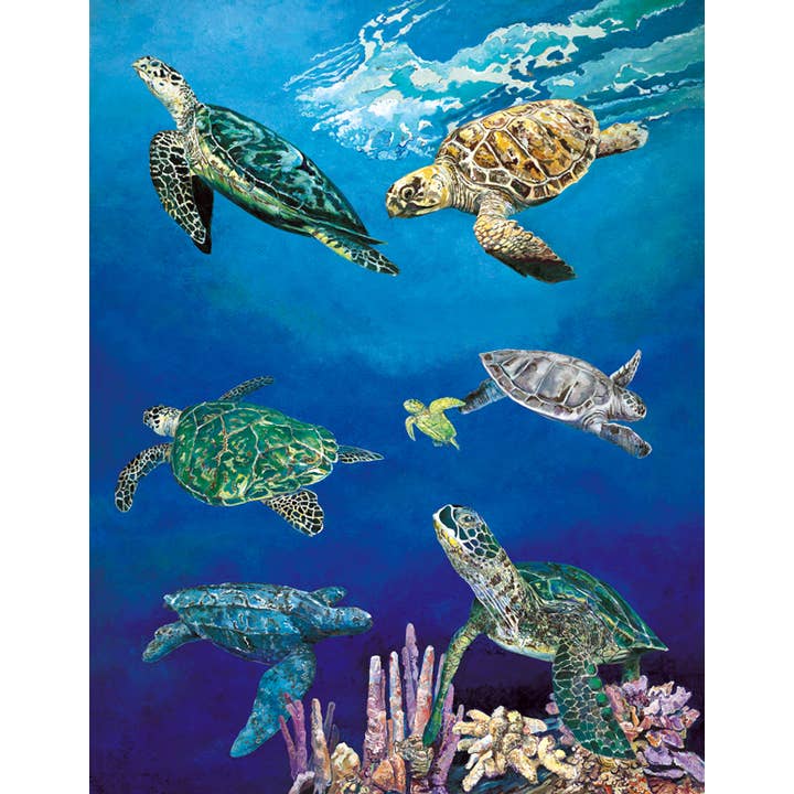 Majestic Sea Turtles for wholesale by Heritage Puzzle