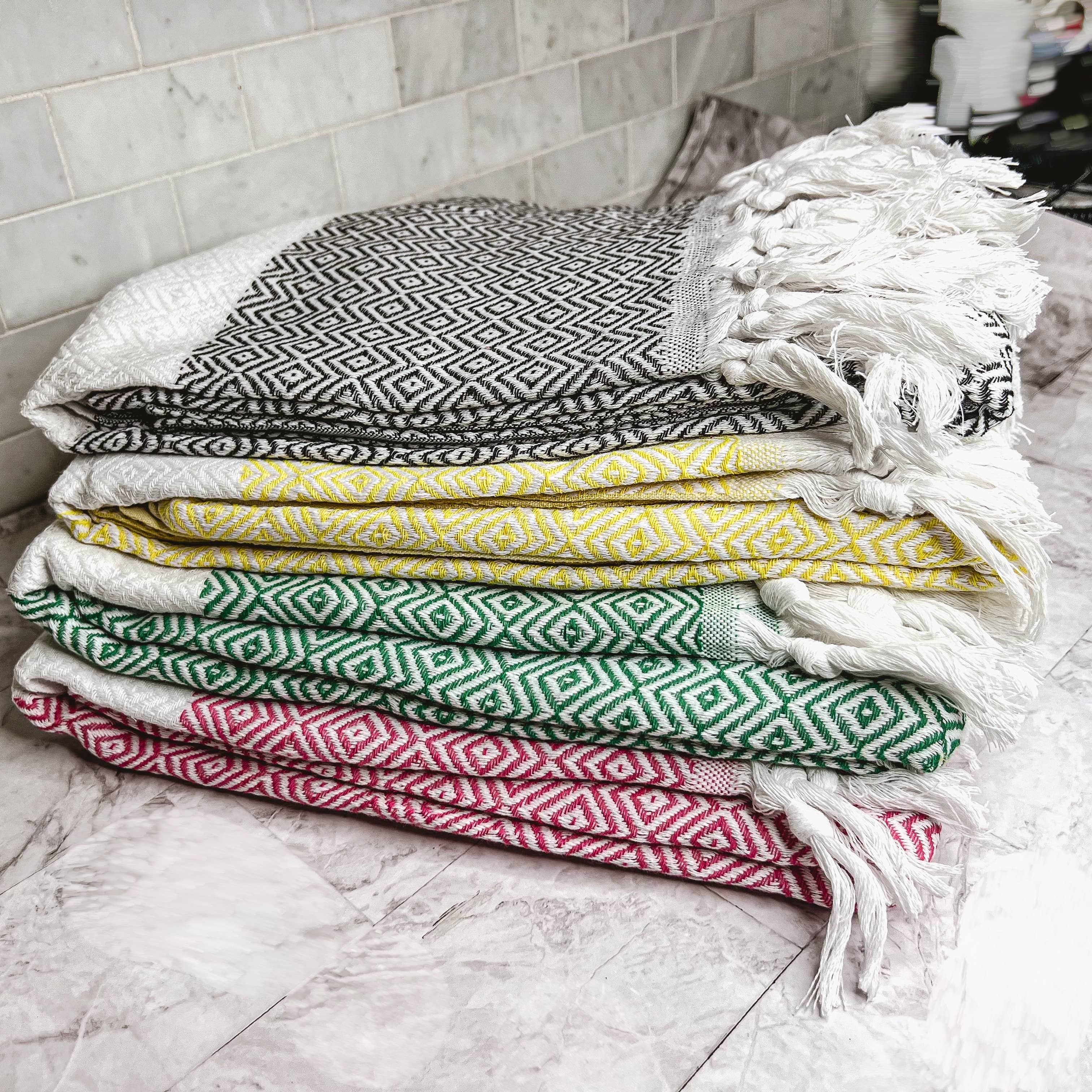 Gia Roma - Wholesale Beach Towel - Blue Turkish Beach Towels or Decorative Towels Handmade130