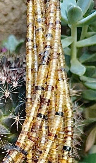 OllinMexica - Wholesale Beads - Bandes de perles d'ambre mexicain authentique de la région du Chiapas - Naturel et authentique2