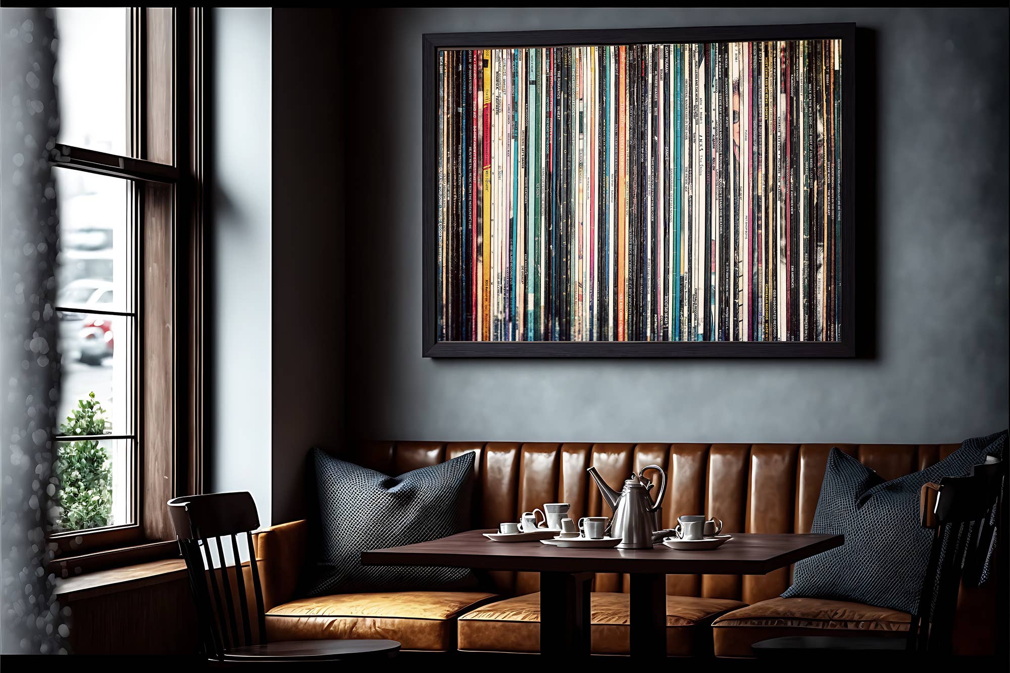 Lisa Russo Fine Art - Wholesale Art Print - Retro 1980s Vintage Vinyl Record Albums Art Print3