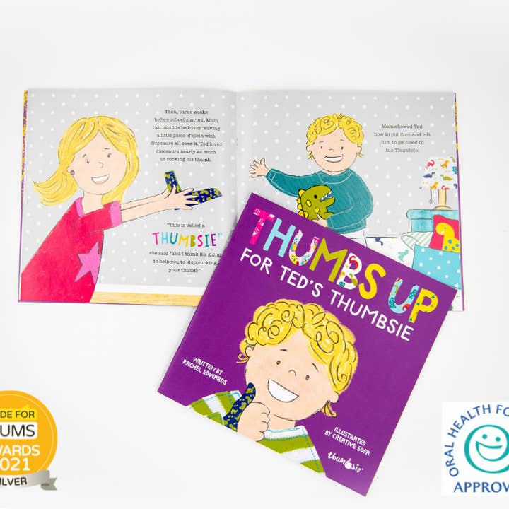 Thumbsie Ltd - Wholesale Book - Kids - THUMBSIE® BOOK- THUMBS UP FOR TED'S THUMBSIE