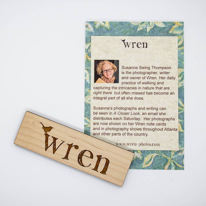 Wren - Wholesale Everyday Greeting Card - Monarch on Lantana (Blank inside) Greeting Card6